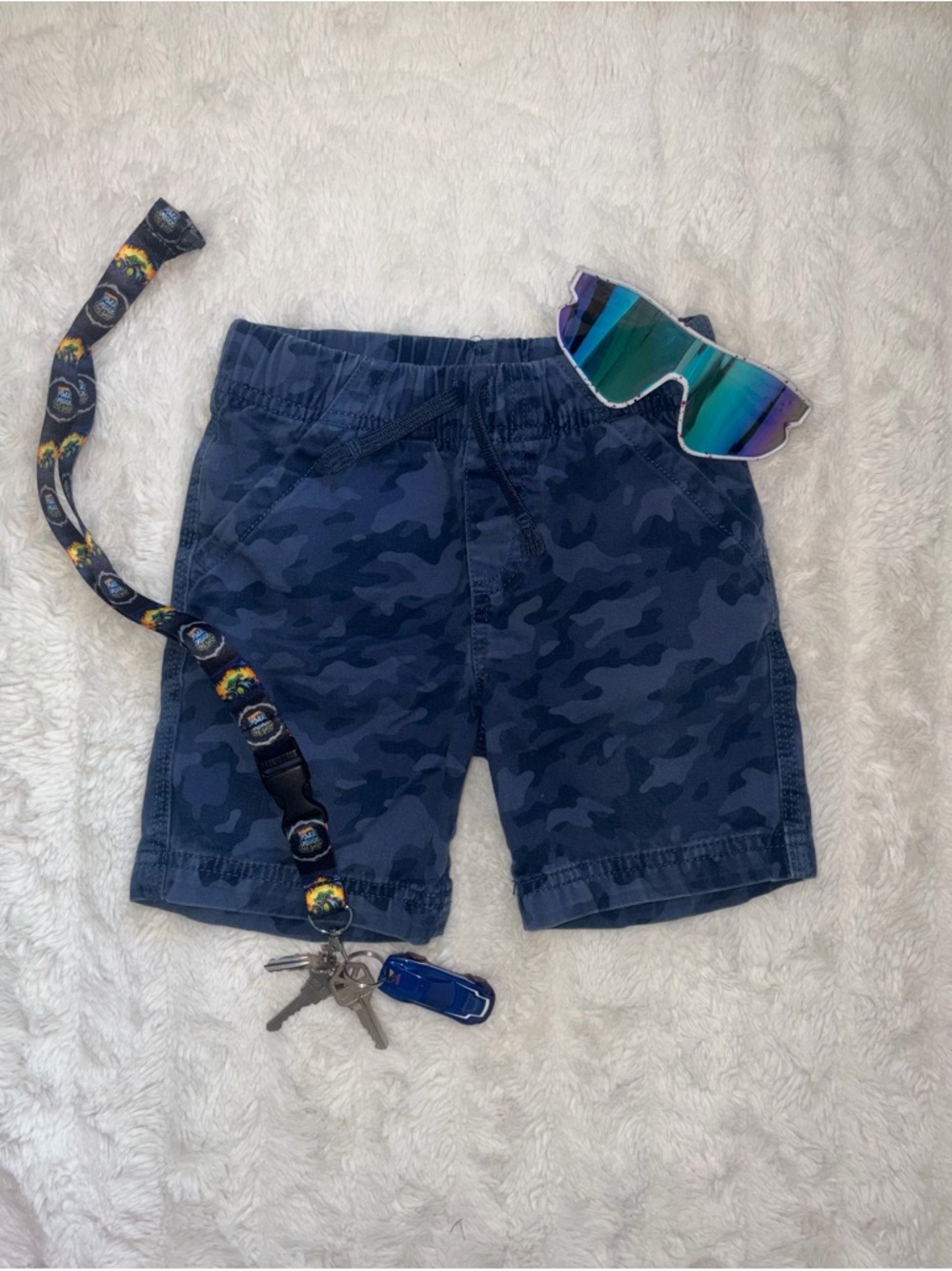 Jumping Beans Camo Drawstring Shorts – Size 5